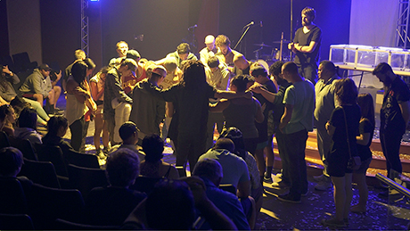 Response and prayer after NLM concert