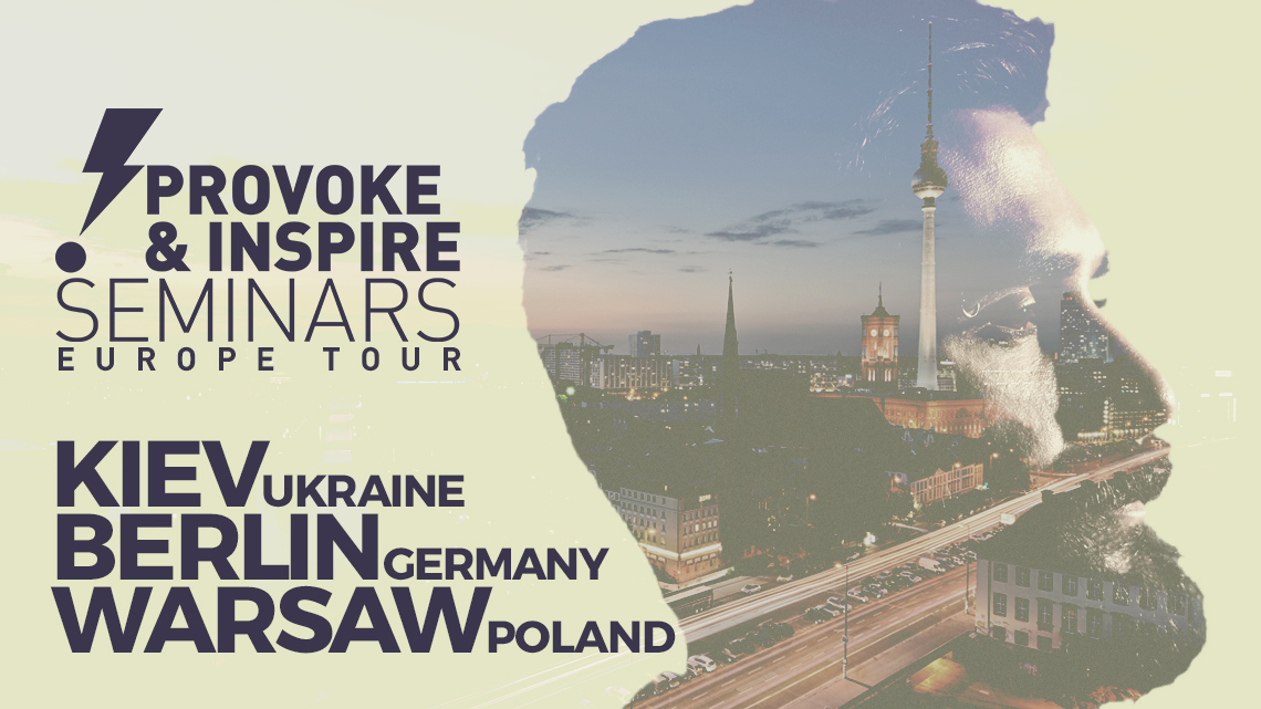 Provoke & Inspire Seminar Europe Tour